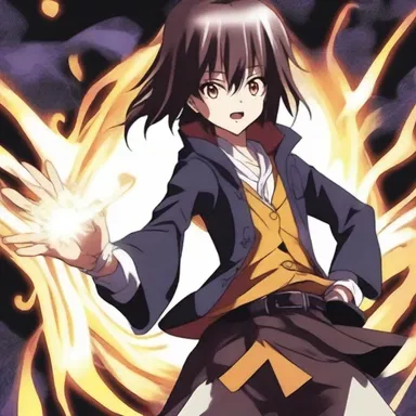The magical powers possessed by the protagonist were germane to the plot of the anime series.