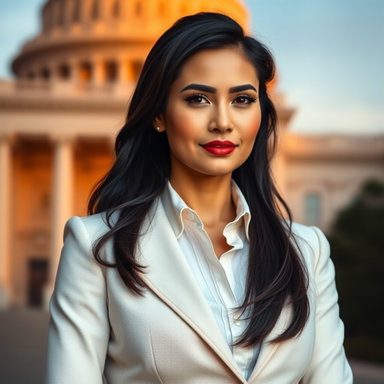 Artistic Portraits of Political Figures – Leadership and Elegance