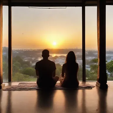 Having fallen madly in love, the couple would often meet betimes to watch the sun rise together.
