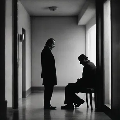 The director used an off-centered framing technique to emphasize the character's isolation and loneliness in the scene.