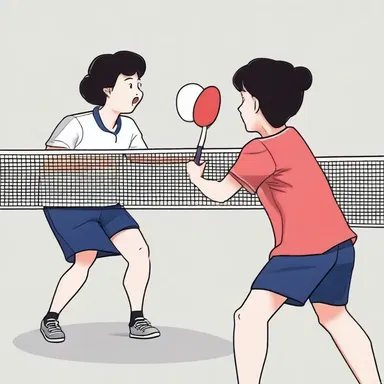 Why do table tennis players never get married? Because they love having a net between them!