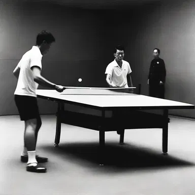 During the Cold War, table tennis was used as a diplomatic tool to improve relations between the United States and China.
