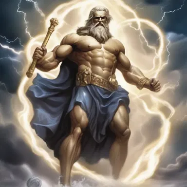 According to Greek mythology, Zeus was considered a volatile god, capable of unleashing thunderbolts upon those who angered him.