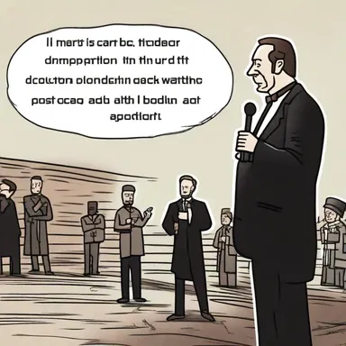 The comedian's jokes about different religious groups crossed the line into political incorrectness.