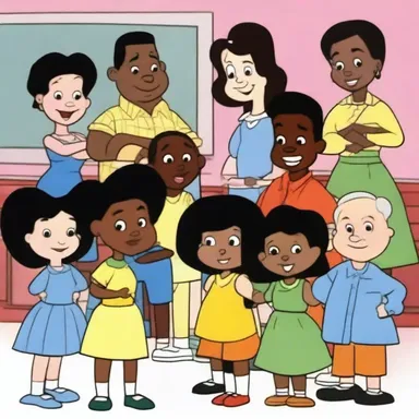 The children's cartoon show faced controversy due to its political incorrectness in using racial stereotypes for comedic effect.