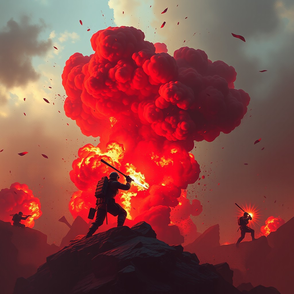 MSDynamita: Explosiones Rojas en la Batalla