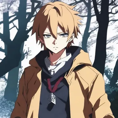 The protagonist of the anime series possesses an unbowed spirit, standing tall against adversity to protect their loved ones.