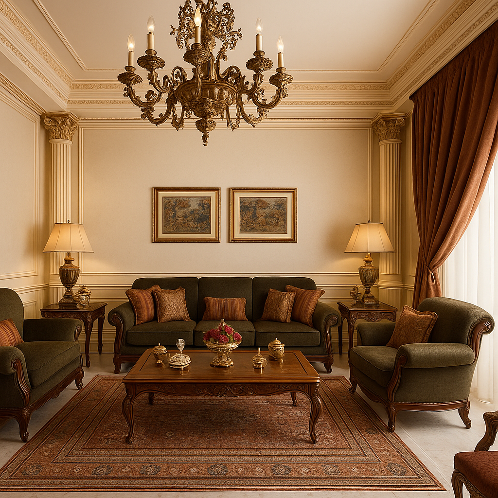 Elevate, fix furniture, decorate, fancy, reception hall