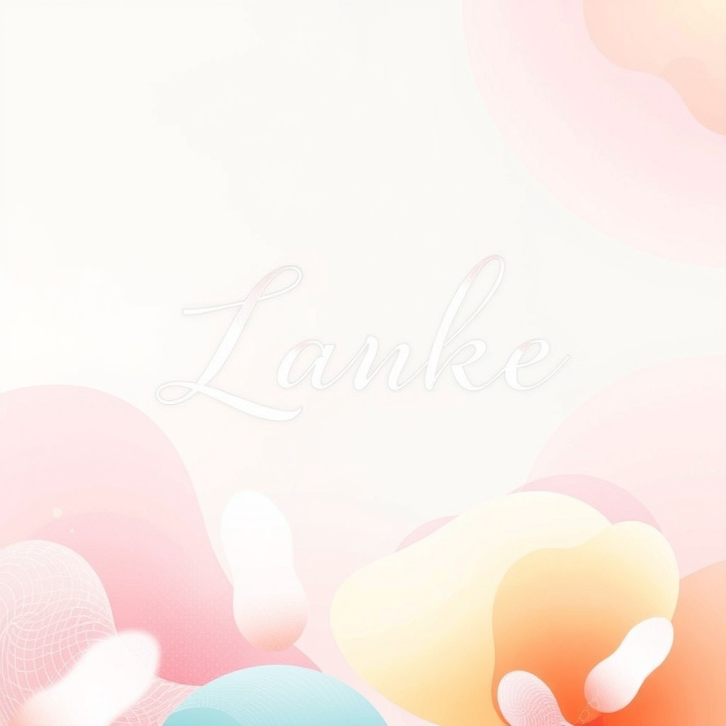 A visually appealing book cover design featuring an abstract composition with soft pastel colors like light pinks, blues, yellows, and greens