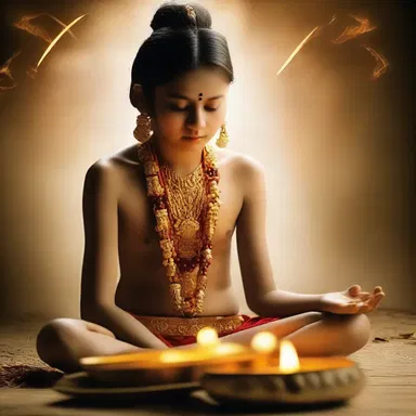 In some religious ceremonies, gamboge is used to symbolize enlightenment and spiritual awakening.