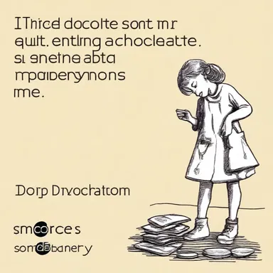 I tried to quit eating chocolate, but I regress every time someone offers me a piece.