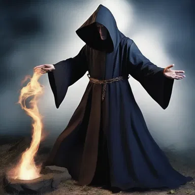 In the magical land, the evil sorcerer was able to regress the protagonist back to their previous form, with all their progress lost.