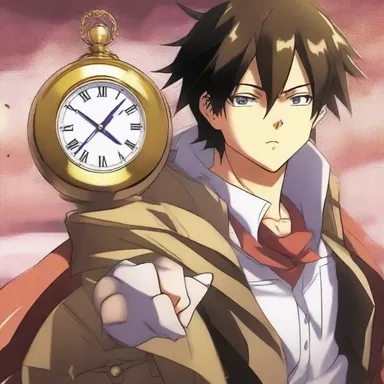 In the anime series, the protagonist has the ability to regress time and alter the outcome of certain events.