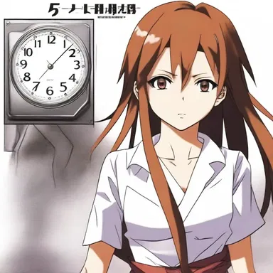 In the anime series, the protagonist has the ability to regress time and alter the outcome of certain events.