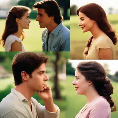 In the movie, the characters' love story is a classic example of regress, where the conclusion of their love is assumed from the beginning and all the evidence leads to it.