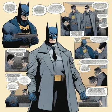 In the detective comics, the protagonist's deductive reasoning is showcased through his regress, where he assumes the culprit's identity and then gathers the evidence to support his conclusion.