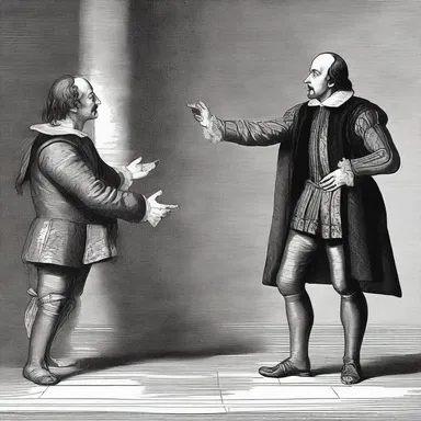 In Shakespeare's play, the character's ultimate punishment was excommunication for his treacherous deeds against the king.