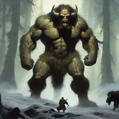 According to Norse mythology, the giant Ymir was created from the sweat of a primordial bovine named Audhumla.
