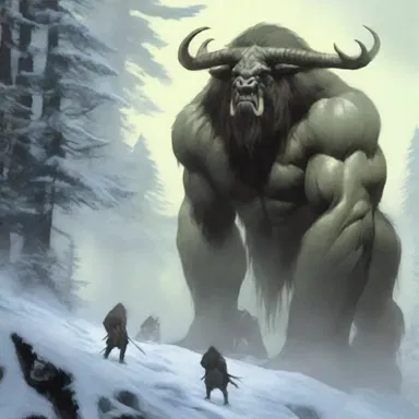 According to Norse mythology, the giant Ymir was created from the sweat of a primordial bovine named Audhumla.