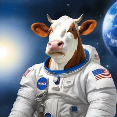 Why did the cow go to space? Because it wanted to be a milch-astronaut!