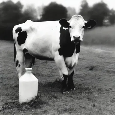 During the Industrial Revolution, milch cows played a crucial role in providing dairy products to growing populations.