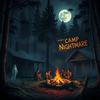 Creepy Summer Camp Horror: A Night of Terror at Camp Nightmare