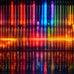 vibrantly animated image of dynamic stock market candlestick patterns with various colors representing different trends