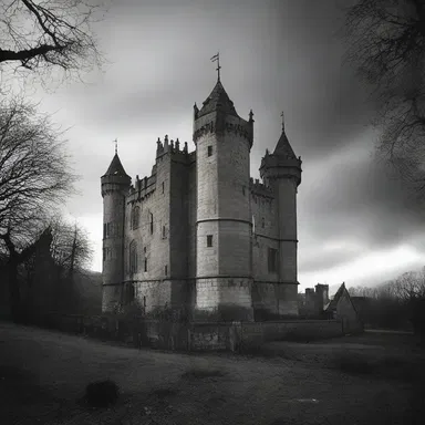 The haunted castle sat within the earldom, spreading fear and terror among those who entered its gates.