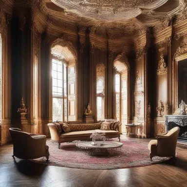 The opulent mansion in the earldom showcased stunning architecture and luxurious interior design.