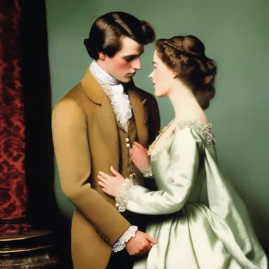 In the romantic novel, the young earl found himself drawn to the beautiful countess.