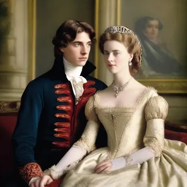 In the romantic novel, the young earl found himself drawn to the beautiful countess.