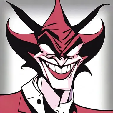 The villainous character in the cartoon wore a mephistophelian grin as he plotted his dastardly schemes.