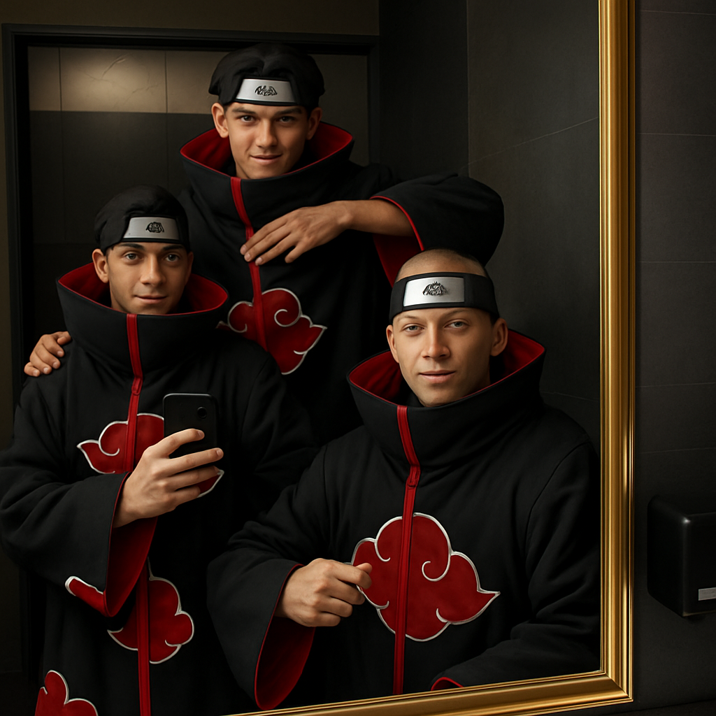 Turn them into akatsuki , try to keep the faces intact
