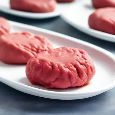 In the futuristic world of the science fiction novel, people consume synthetic rissoles made from lab-grown meat as their primary source of protein.