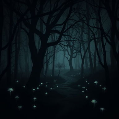 A dark, mysterious place filled with shadows and intrigue