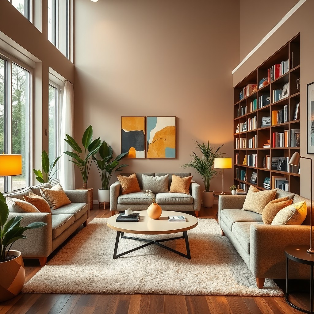 Cozy Modern Living Room Interior Inspiration