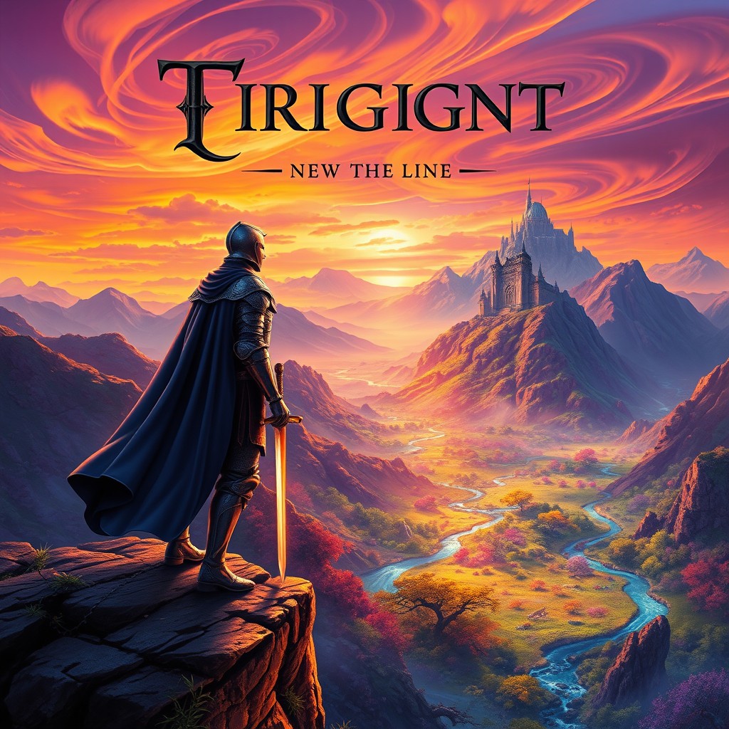 Enchanting Fantasy Novel Covers: Knights & Dragons