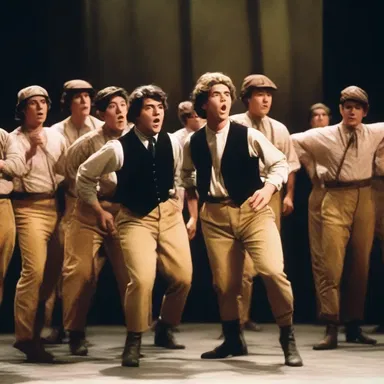 The director used a historical event as inspiration to block out the songs in the theatrical production.