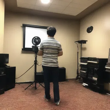 The producer hired a professional to block out the songs for the upcoming cinema production.
