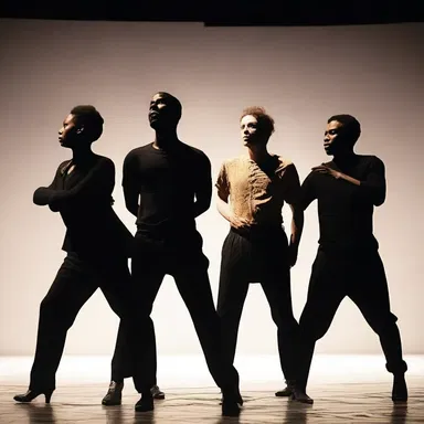 The theater company collaborated with a renowned artist to block out the songs for their new avant-garde production.