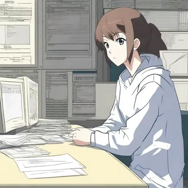 The animator carefully blocked out the movement of the characters in the anime series.
