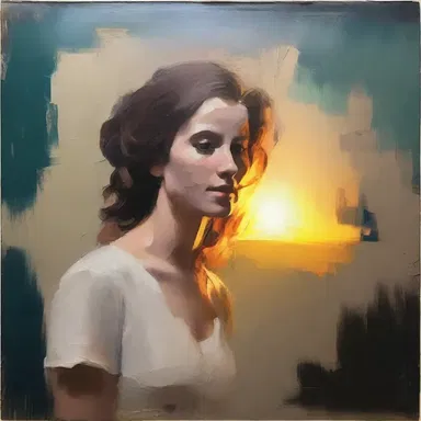 The artist used thick layers of paint to block out the light and create a dramatic effect.
