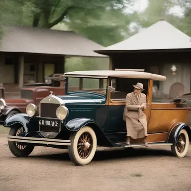 The film set in the 1920s used old-hat props like vintage cars and gramophones to create an authentic atmosphere.