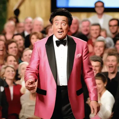 The actor's portrayal of a bumbling goof in the comedy film had the audience roaring with laughter.