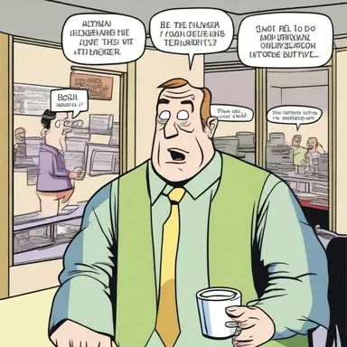 In the comic book series, the main character often goofs and creates humorous situations with his silly mistakes.