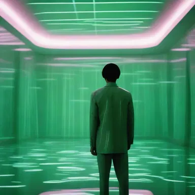 The protagonist in the film took a dose of chloral hydrate to escape reality and enter a dreamlike state, leading to a series of surreal sequences.