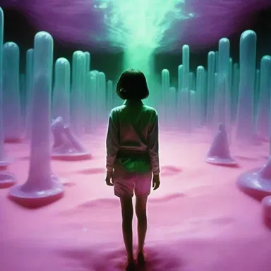 The protagonist in the film took a dose of chloral hydrate to escape reality and enter a dreamlike state, leading to a series of surreal sequences.