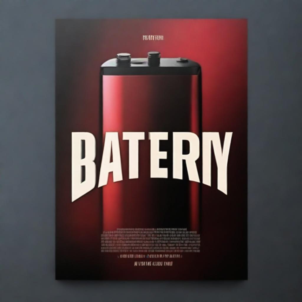 A high-quality digital art poster for the movie 'Battery'