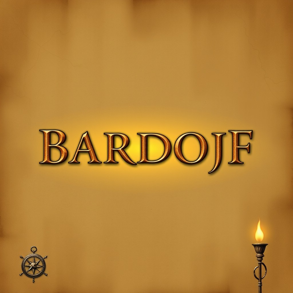 A YouTube banner sized 2560x1440 pixels, featuring an ancient parchment texture with faint map markings in the background