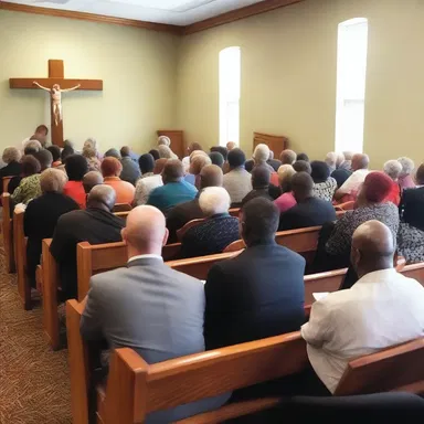The congregation listened intently as the pastor delivered a heartfelt and earnest sermon on forgiveness.